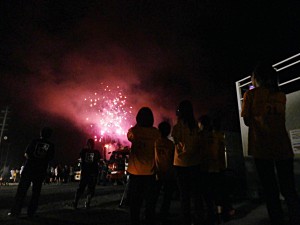 大谷海岸花火