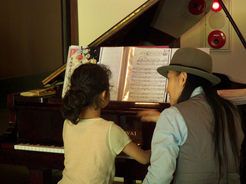 ピアノは山口先生直々！